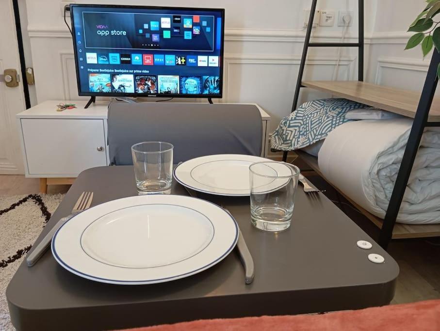 512 Grand Bonheur En Hypercentre Apartment Reims Luaran gambar